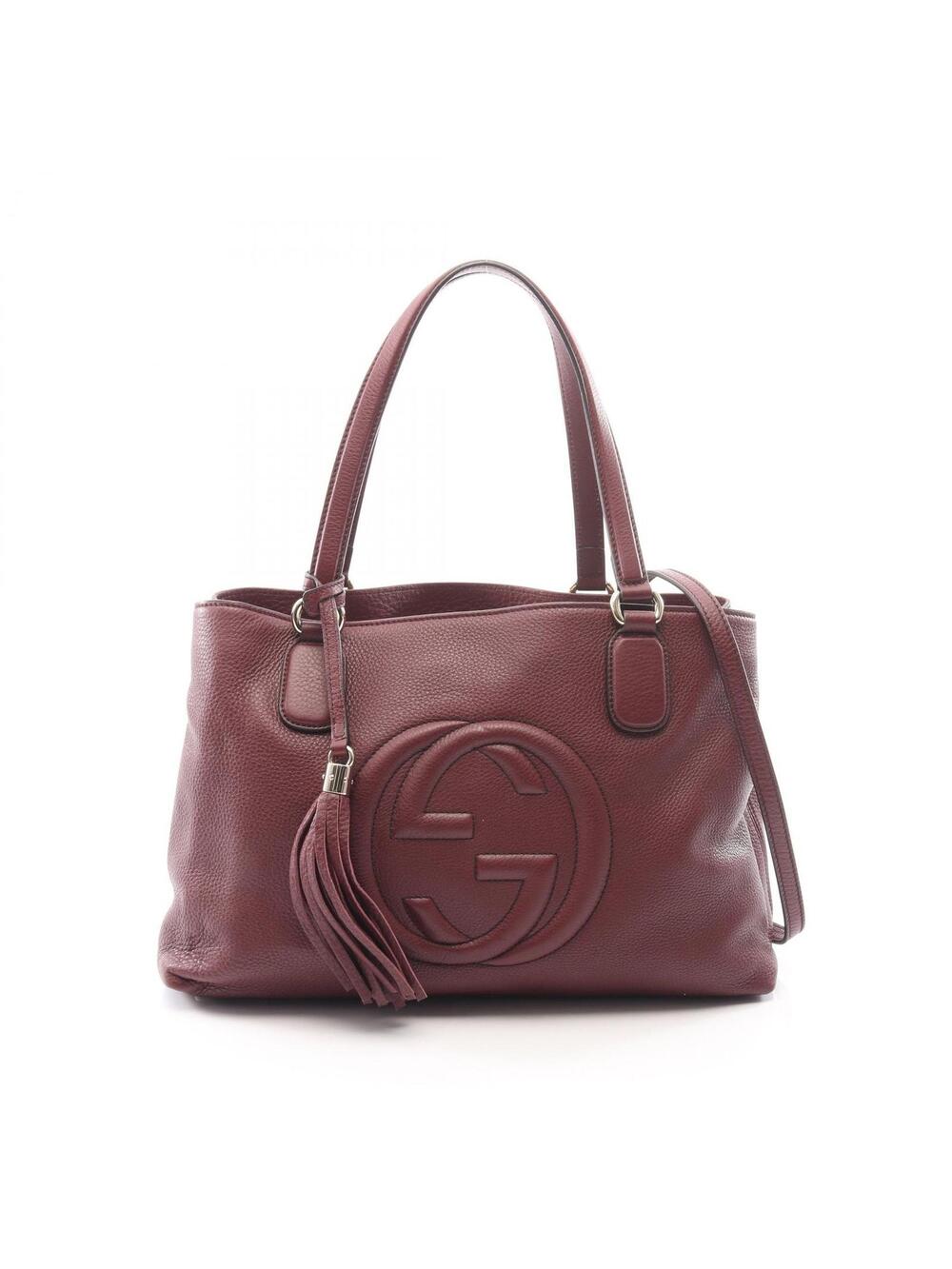 Gucci Soho Interlocking G Shoulder Tote #300193G11B